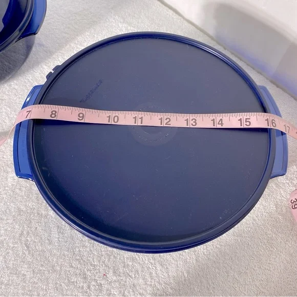 Tupperware Blue Microwave Stack Cooker Set 6Pc - Picture 15 of 16